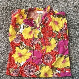 THML Multicolor Floral Top